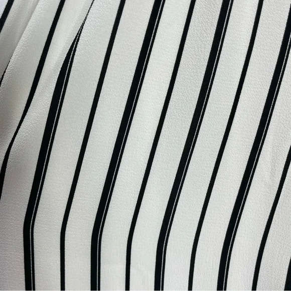 Joseph Ribkoff High Waisted Cropped Wide Leg Pantlon Striped Pour Dame Pants - Picture 3 of 8